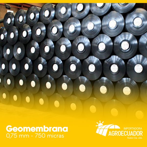 Geomembrana HDPE 0,75